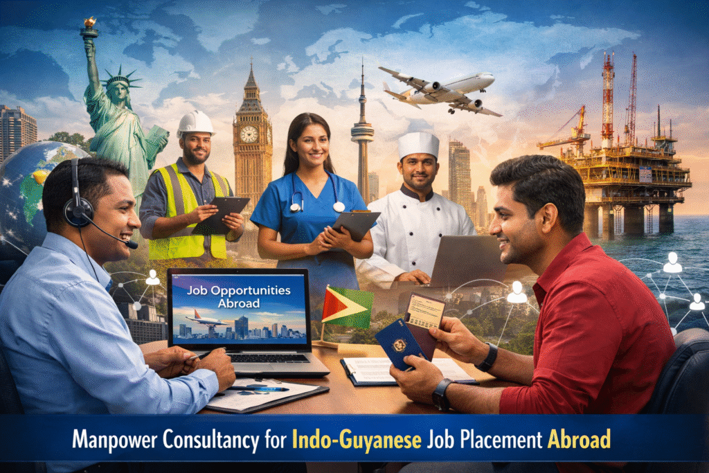 Manpower Consultancy Strategies for Indo-Guyanese Job Placement Abroad